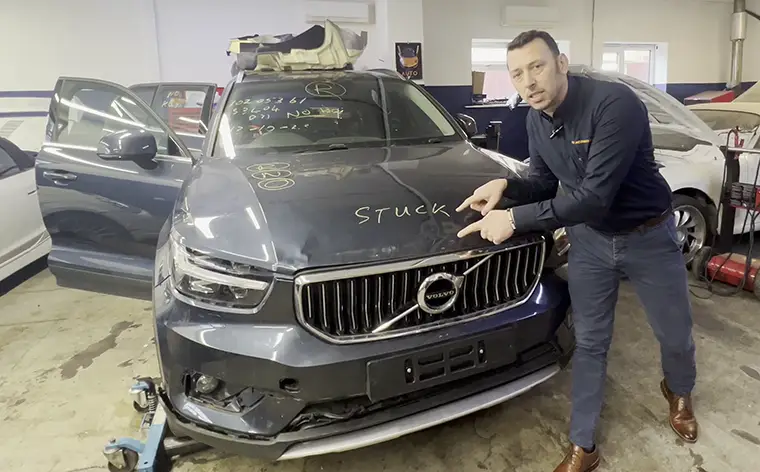 Volvo XC40 bought at auction